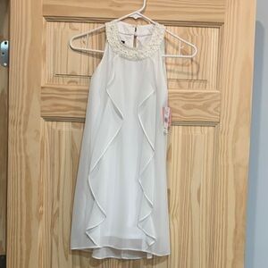 Elegant White Kids Dress